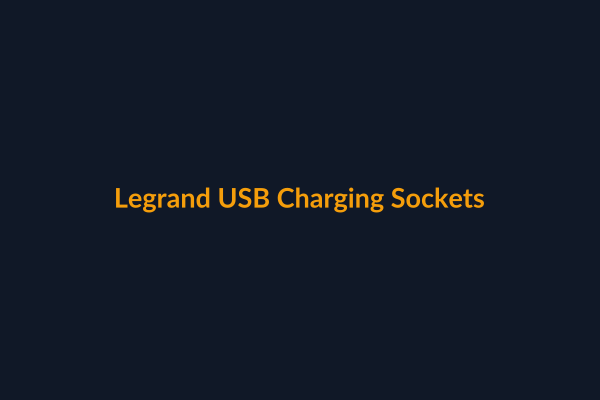 Legrand USB Charging Sockets available at Raguveer Electric Talala